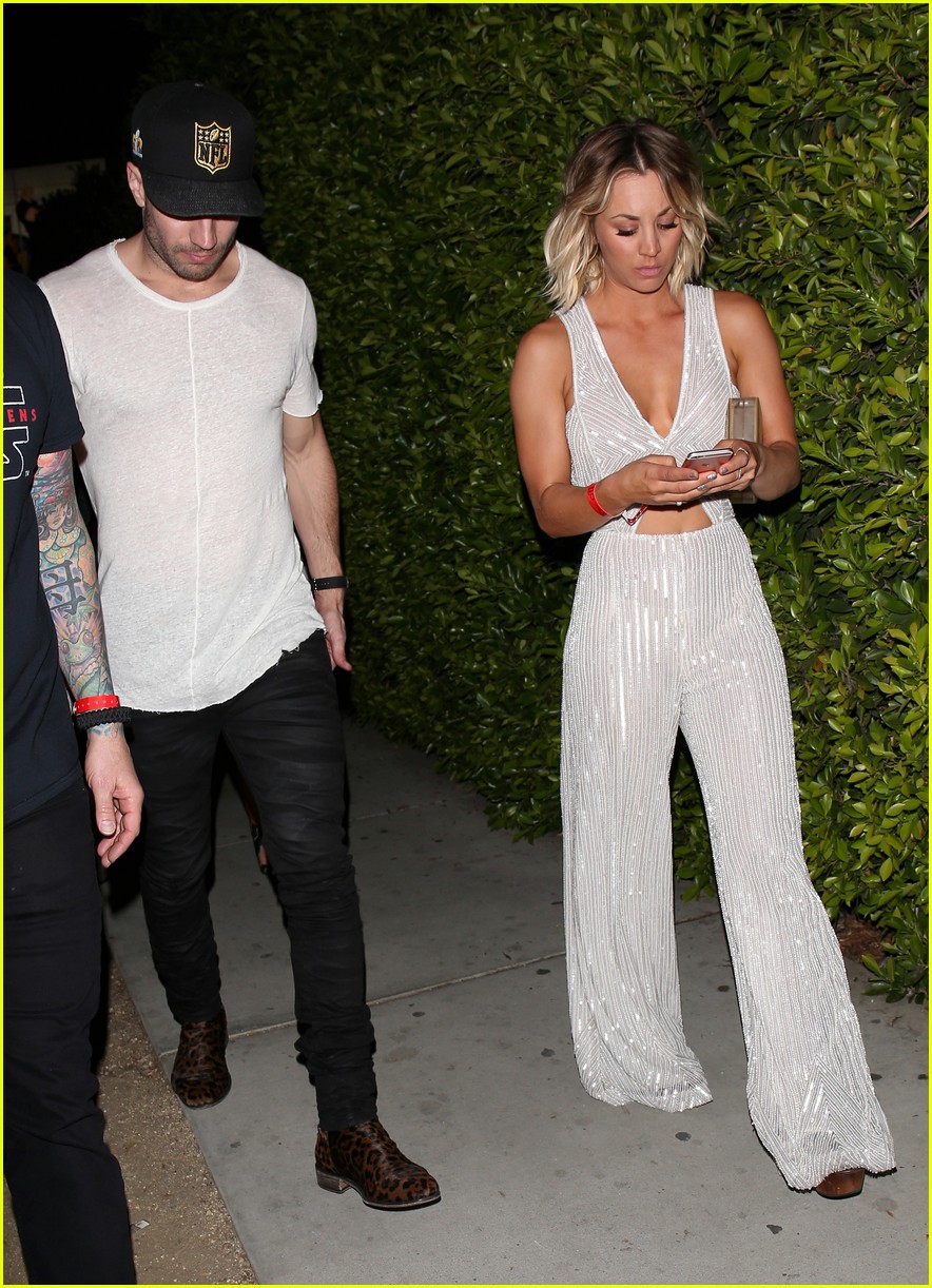 Kaley Cuoco & Sam Hunt Leave Grammys 2016 After Party Together Photo
