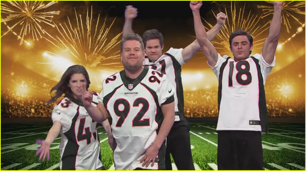 Zac Efron & Anna Kendrick Do 'History of Sports Movies' with James