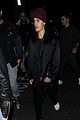 justin bieber greets fans outside club 04
