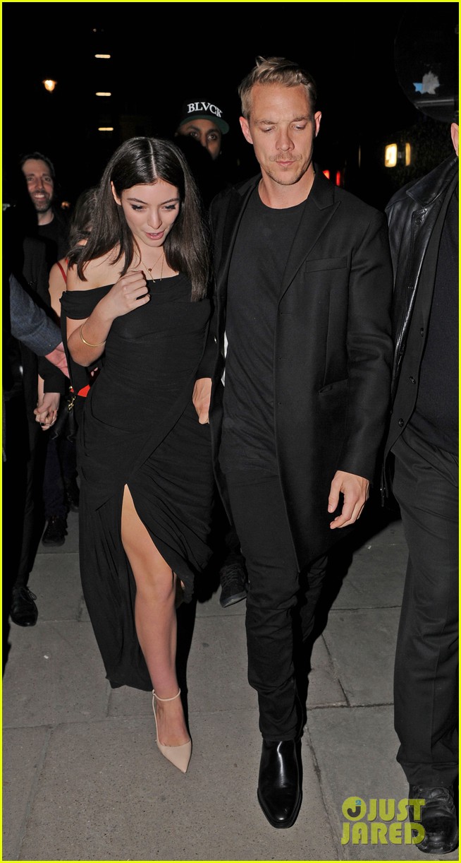 lorde holds hands diplo brit awards party 11
