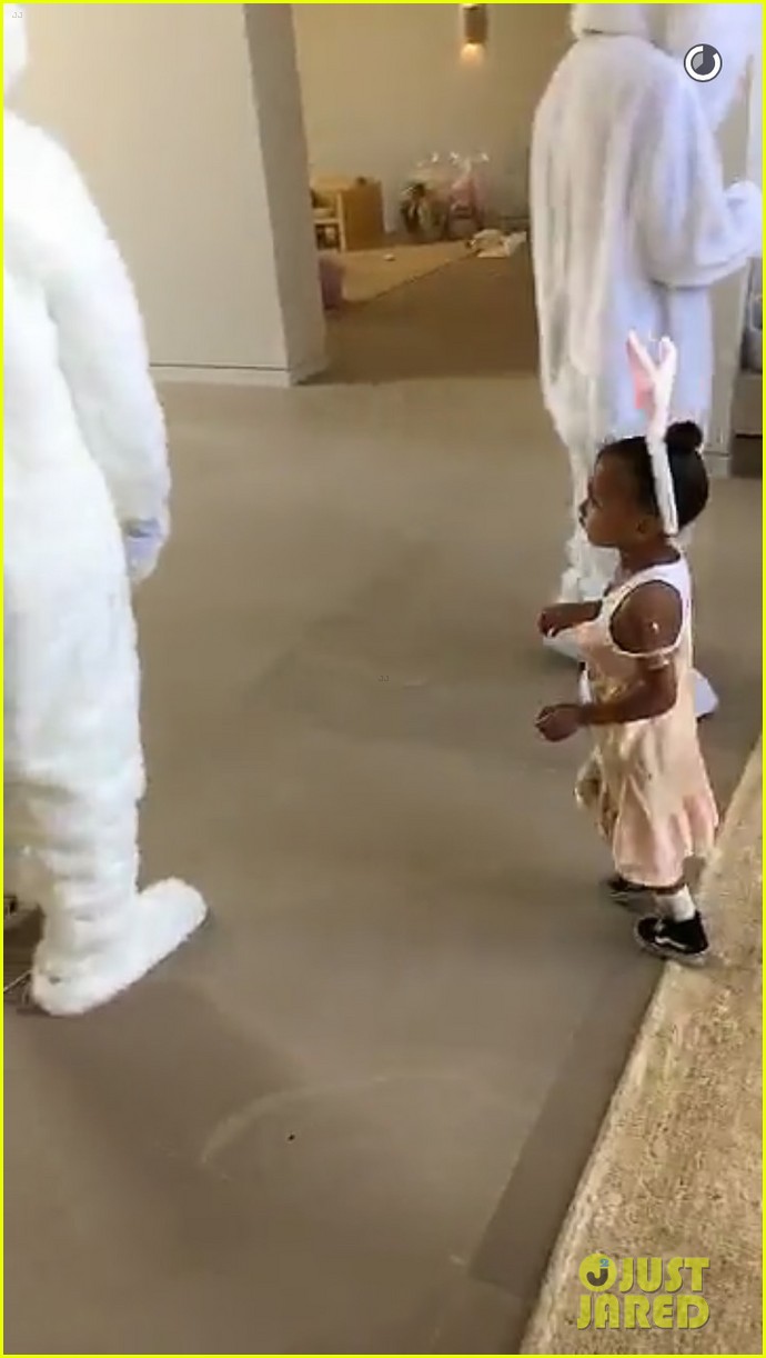 kanye west tyga dress up easter bunnies for easter 083615946