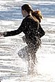 jennifer garner takes a fully clothed dip in the ocean 14