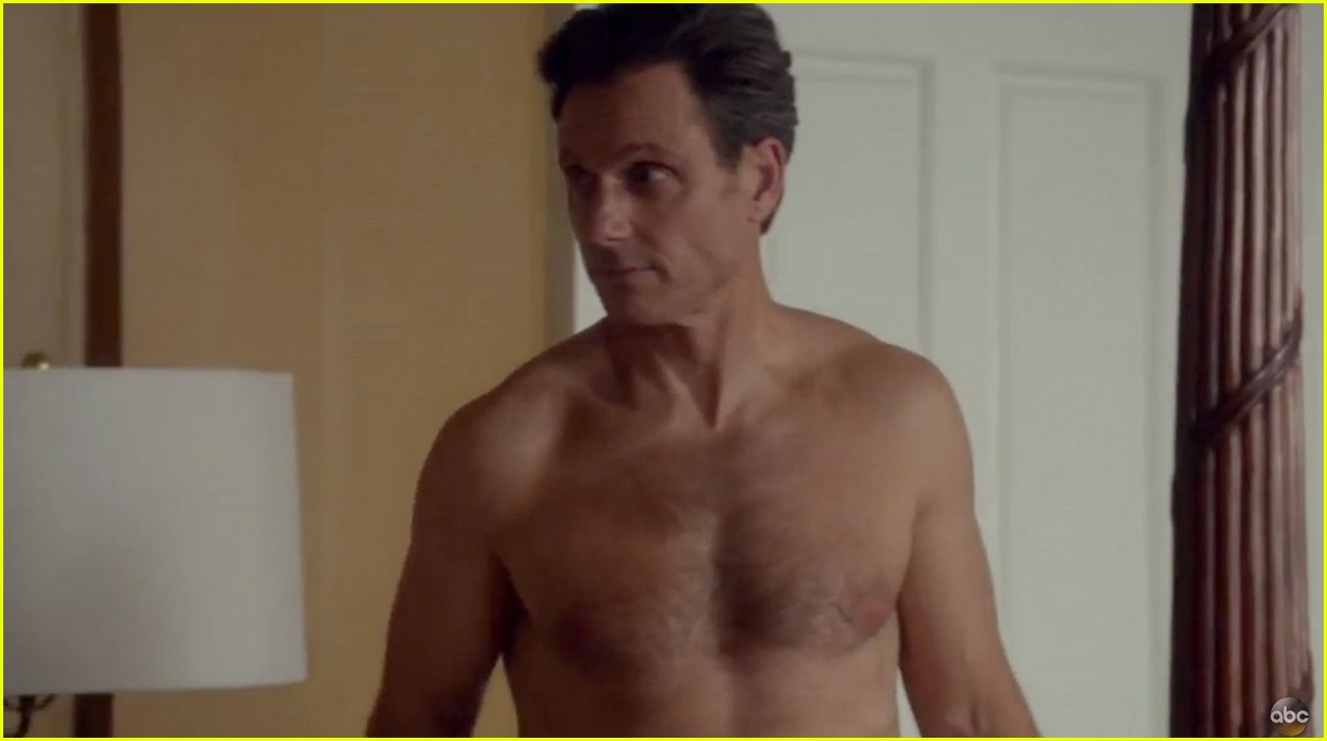 tony goldwyn has been shirtless a lot lately on scandal 12