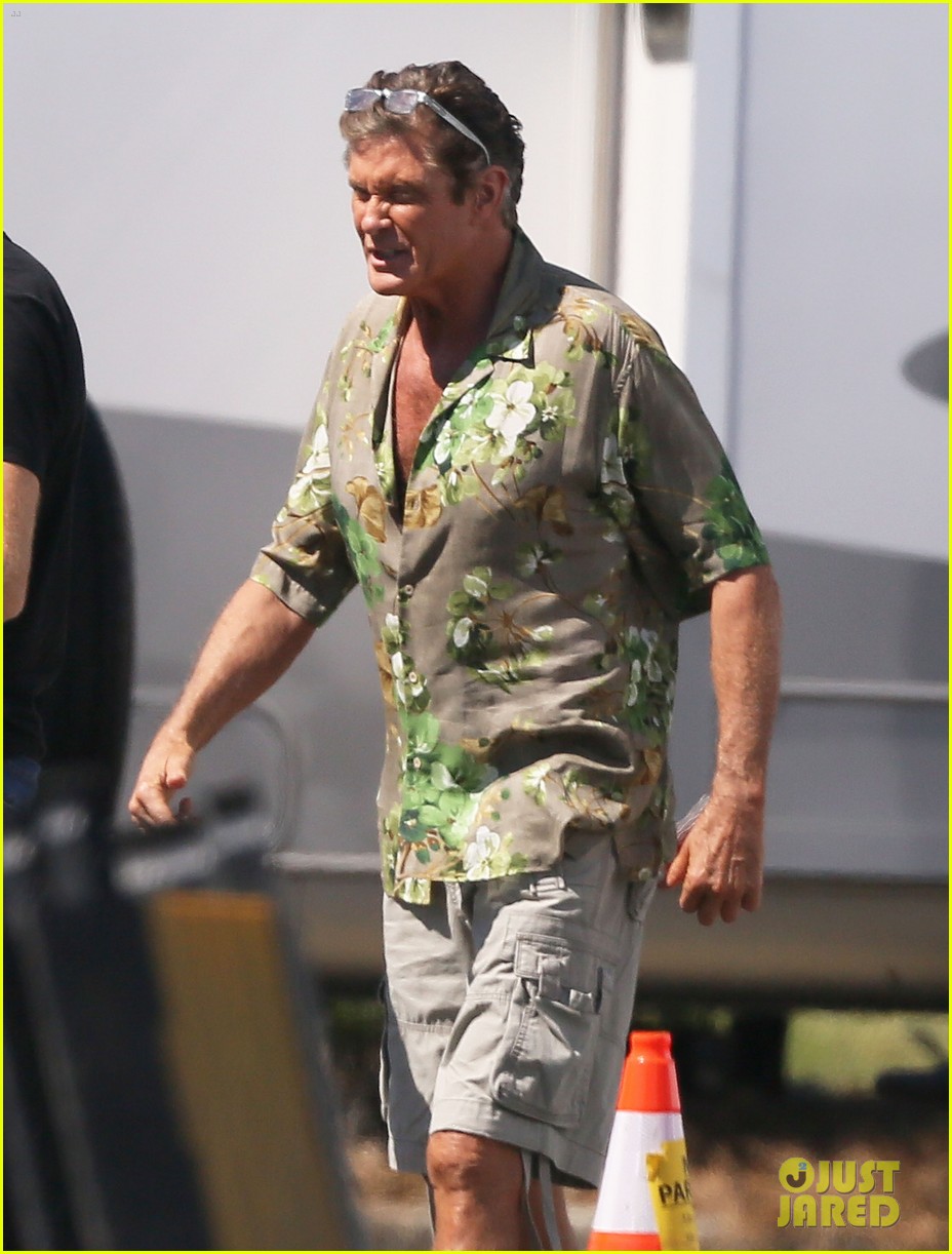 david hasselhoff baywatch set for first time 05
