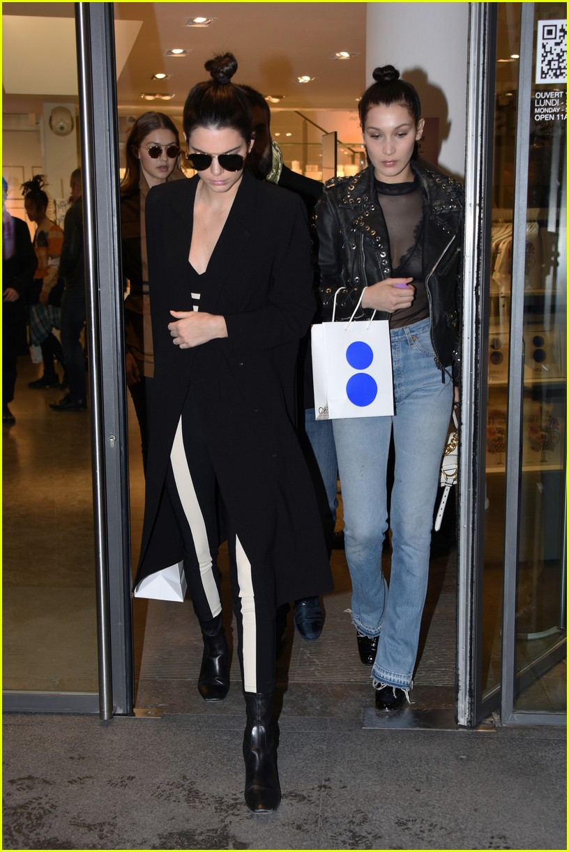 kendall jenner hadid sisters shop with jaden smith 073601691