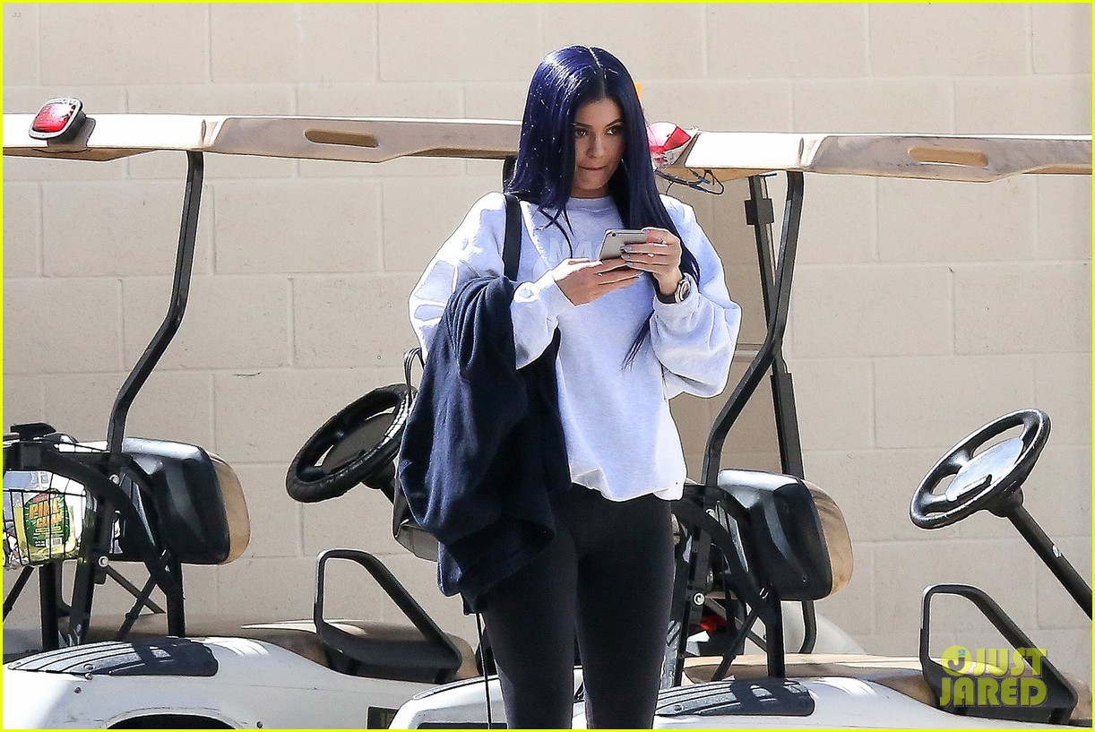 kylie jenner midnight blue hair destroy hair quote 133604563