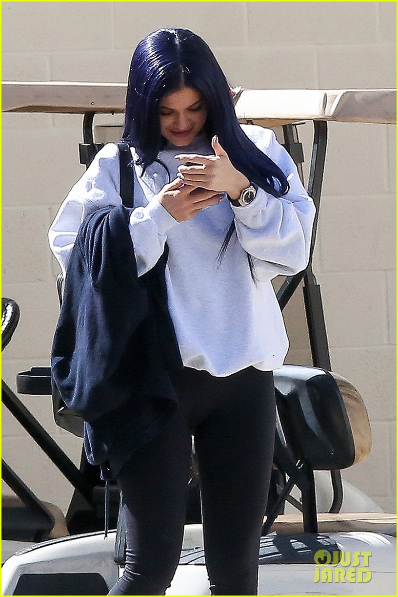 kylie jenner midnight blue hair destroy hair quote 213604571