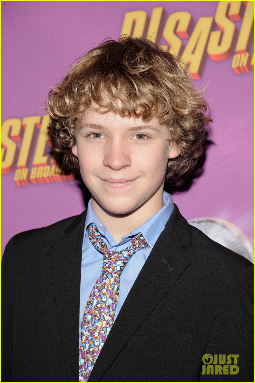 brian littrell son baylee makes broadway debut in disaster 07