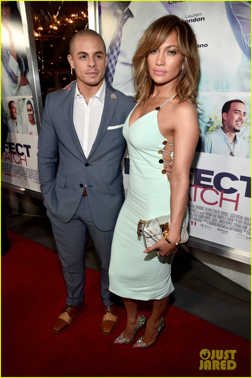 jennifer lopez ex sean combs couple up at the perfect match l a premiere 013599975