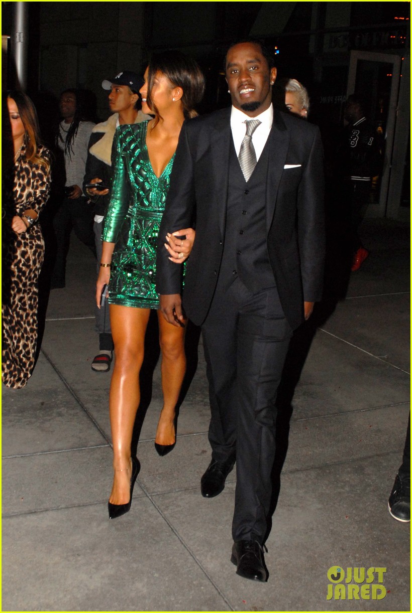 jennifer lopez ex sean combs couple up at the perfect match l a premiere 213599995