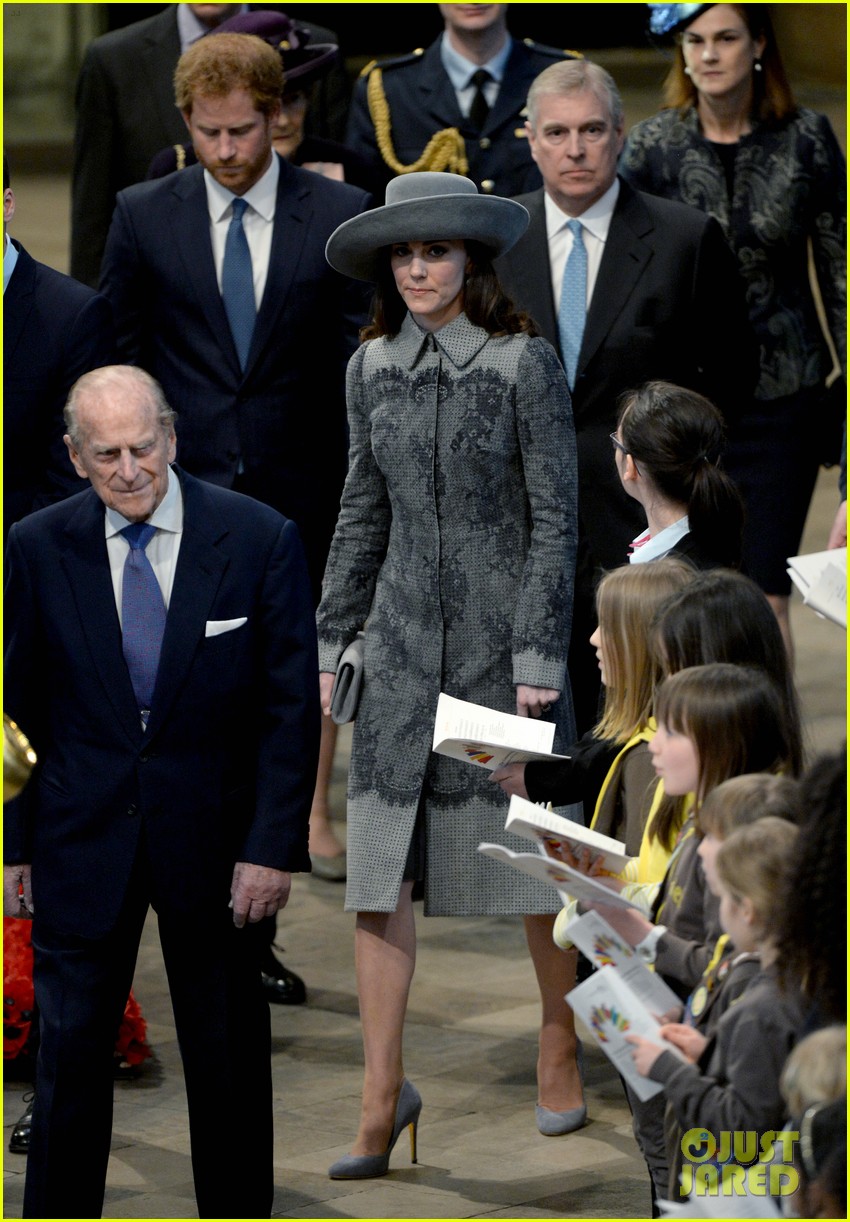 kate middleton commonwealth day with the royals 12