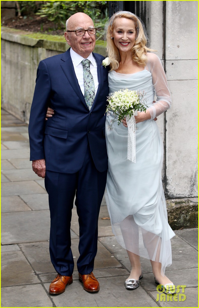 Rupert Murdoch & Jerry Hall Get Married Again Wedding Pics! Photo(01)