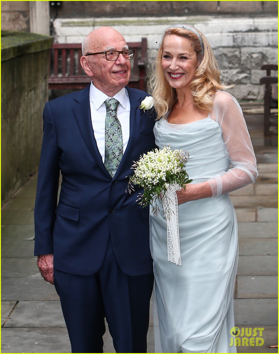 Rupert Murdoch & Jerry Hall Get Married Again Wedding Pics! Photo(01)