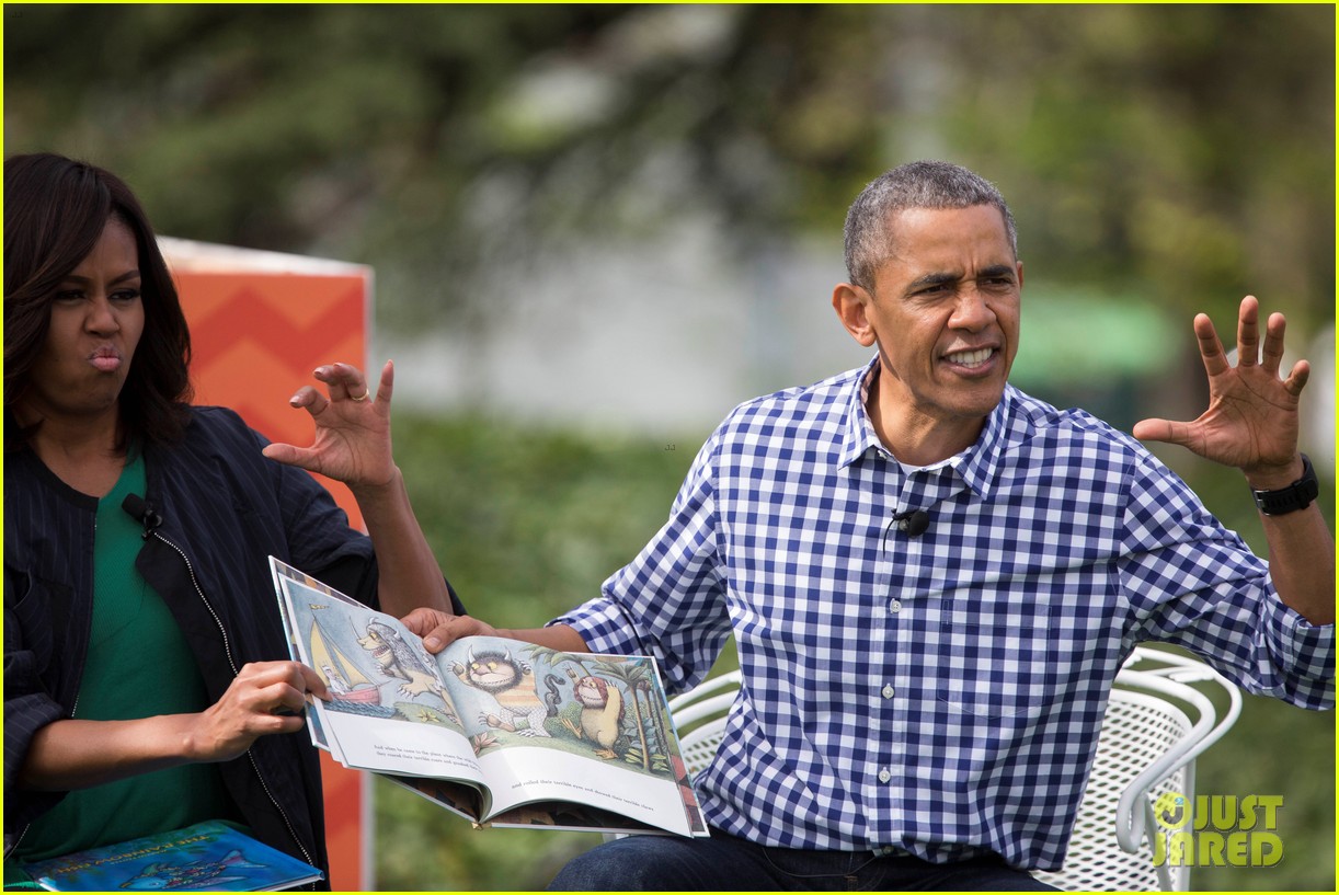 President & Michelle Obama Make Amazing Faces During Story Time!: Photo  3617129 | Barack Obama, Michelle Obama Photos | Just Jared: Entertainment  News