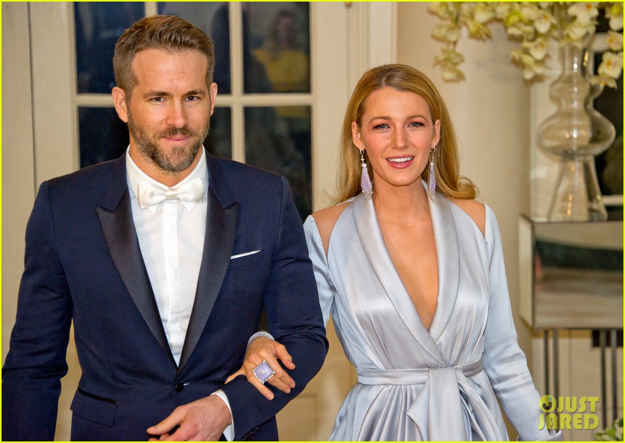 blake lively ryan reynolds are picture perfect at state dinner 063602649