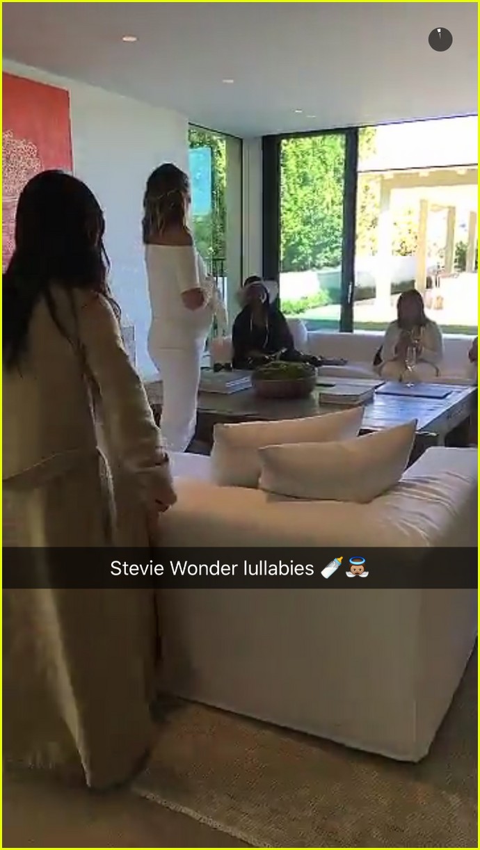 chrissy teigen shares photos from her baby shower 163615235