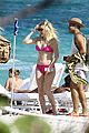 ellie goulding hits beach in pink bikini 05