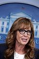 allison janney reprises west wing character in actual white house press room 09