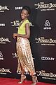 lupita nyongo brings brother peter to jungle book premeire 25