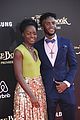 lupita nyongo brings brother peter to jungle book premeire 26
