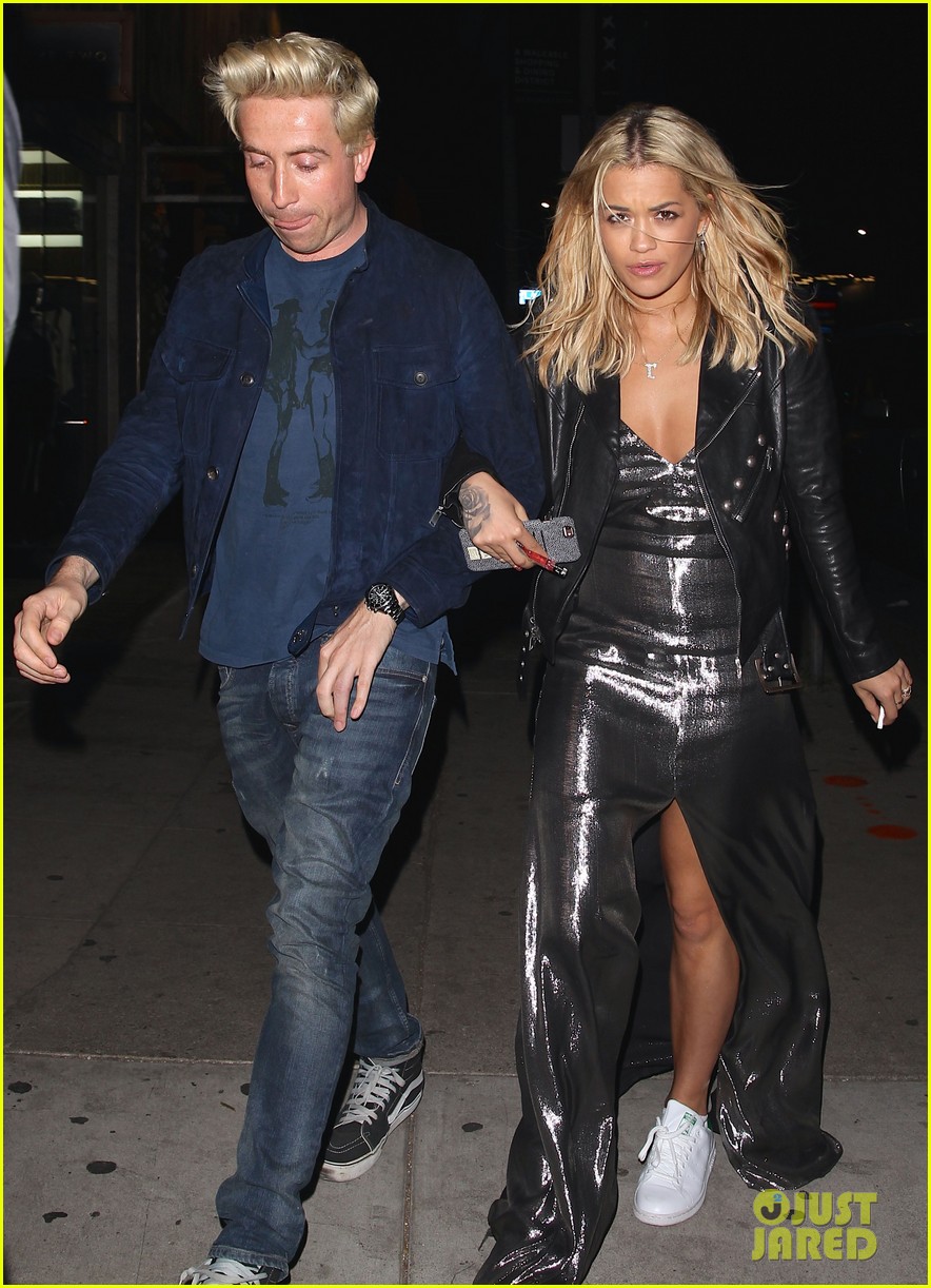 rita ora steps out after denying the becky rumors 013640857