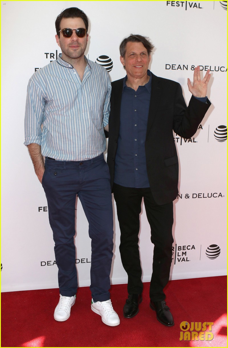 zachary quinto helps leonard nimoys son adam premiere for the love of spock 03
