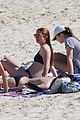 bonnie wright harry potter day on the beach 04