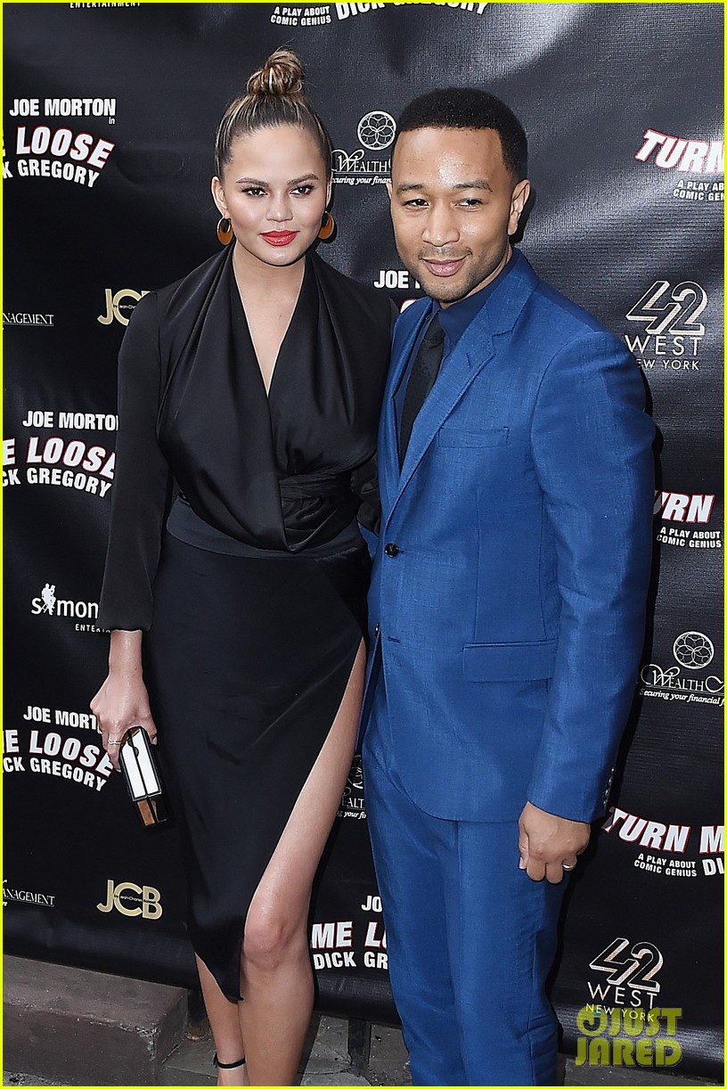Chrissy Teigen & John Legend Have a Date Night at 'Turn Me Loose