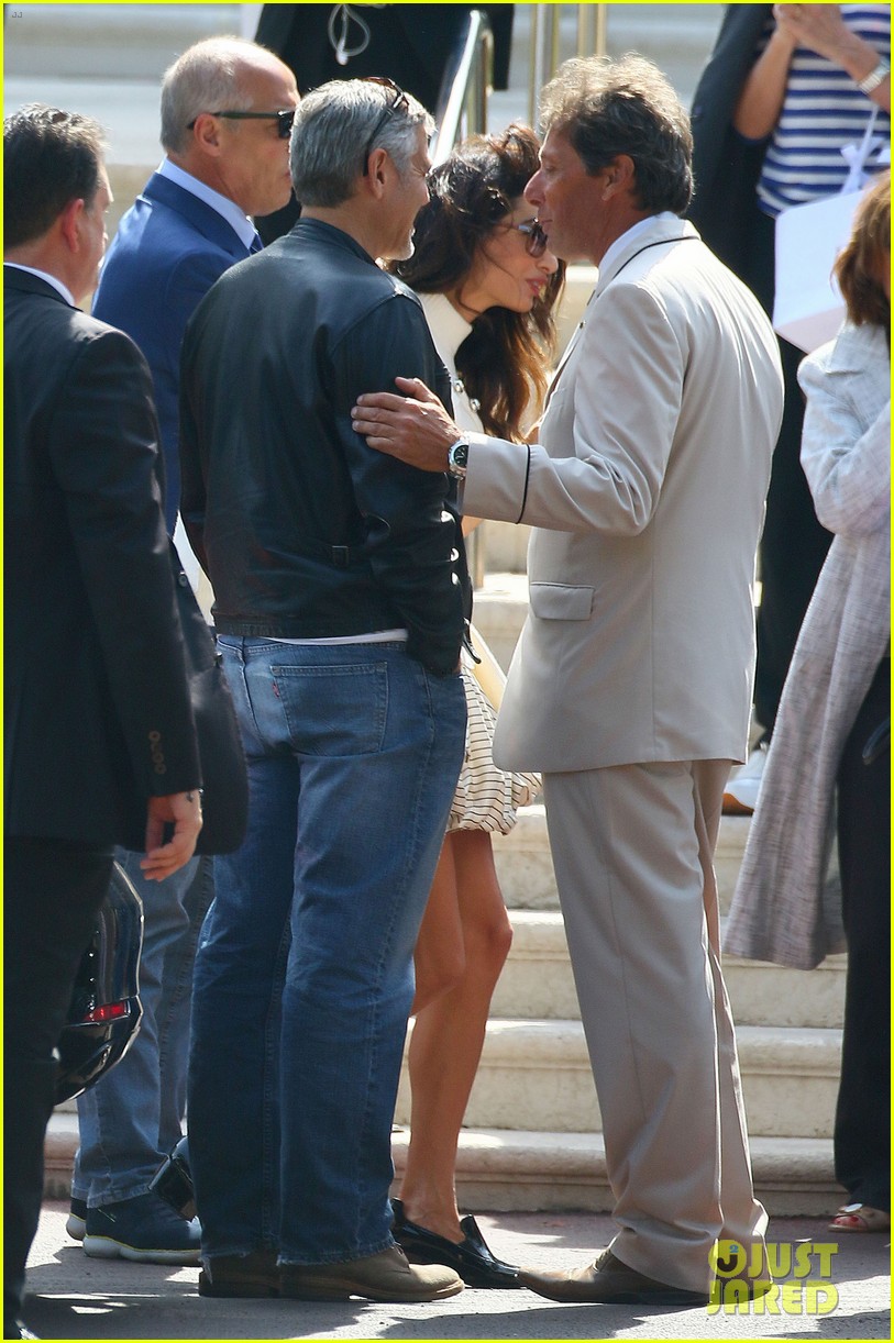 george clooney wife amal arrive for cannes film festival 083651945