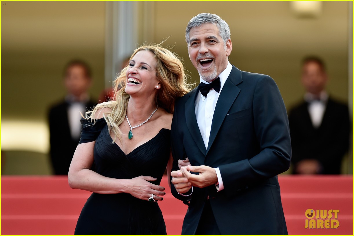 Julia Roberts & Clooney Have the Best Time at 'Money Monster