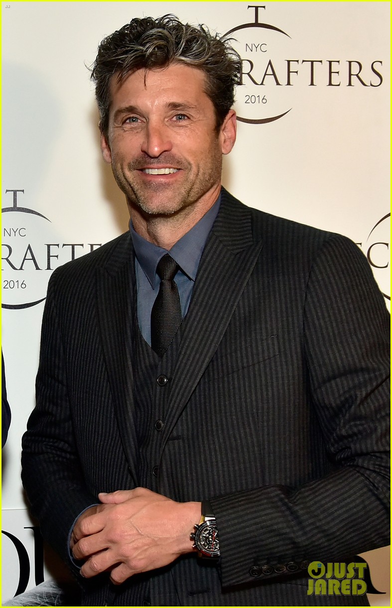 patrick dempsey tag heuer event michael strahan 023655155