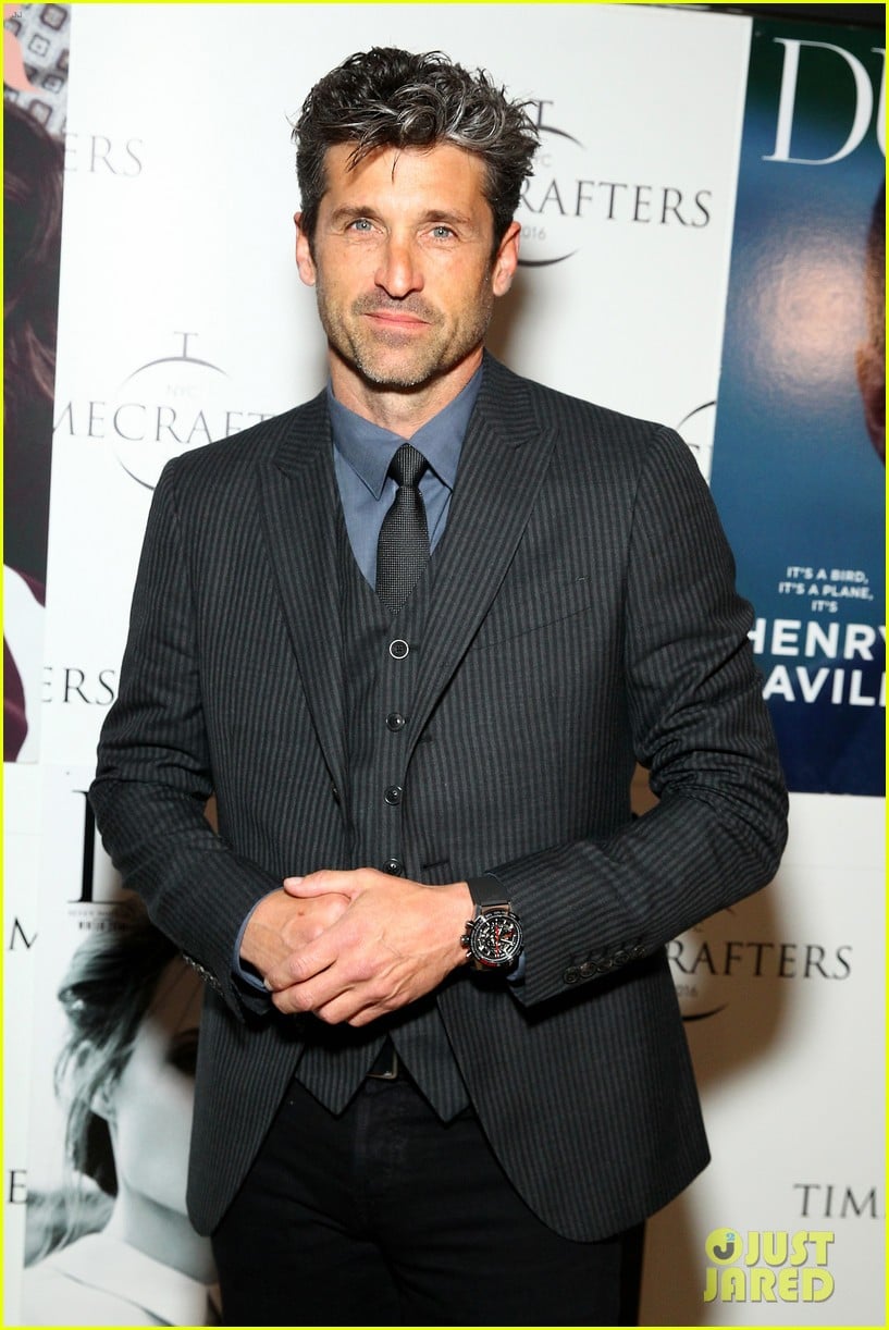 patrick dempsey tag heuer event michael strahan 143655167