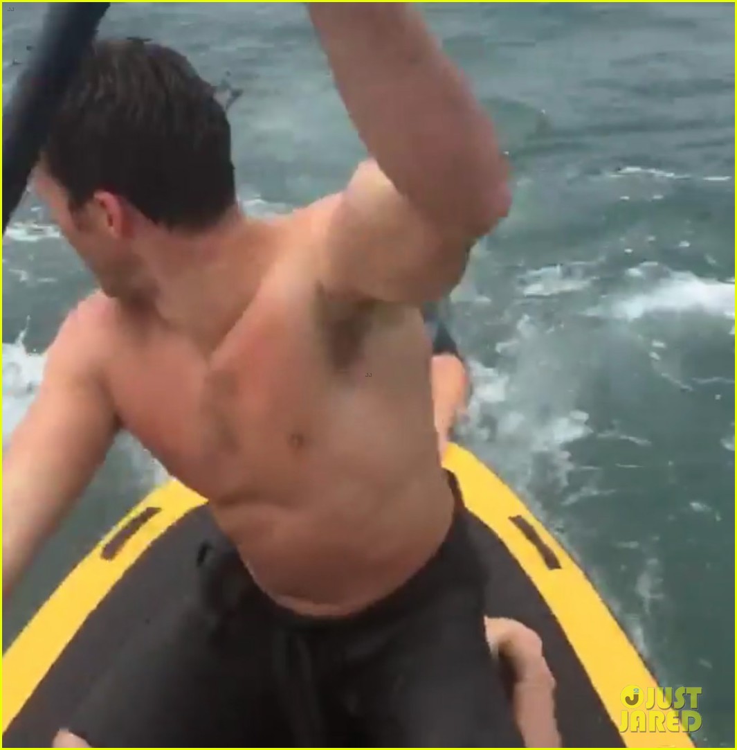 scott eastwood went shirtless in live surfing stream video 05