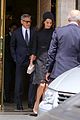 george amal clooney dinner rome italy 09