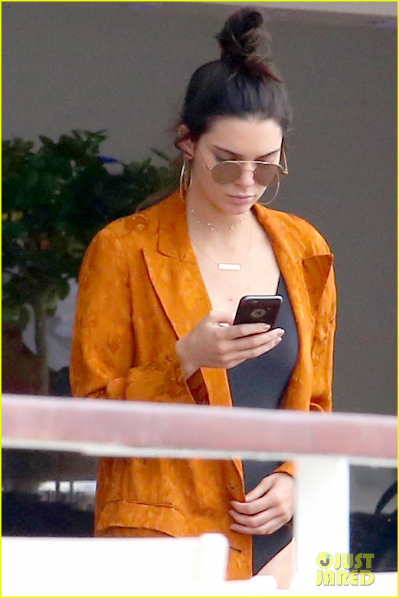 kendall jenner hangs at her hotel in cannes 293654929