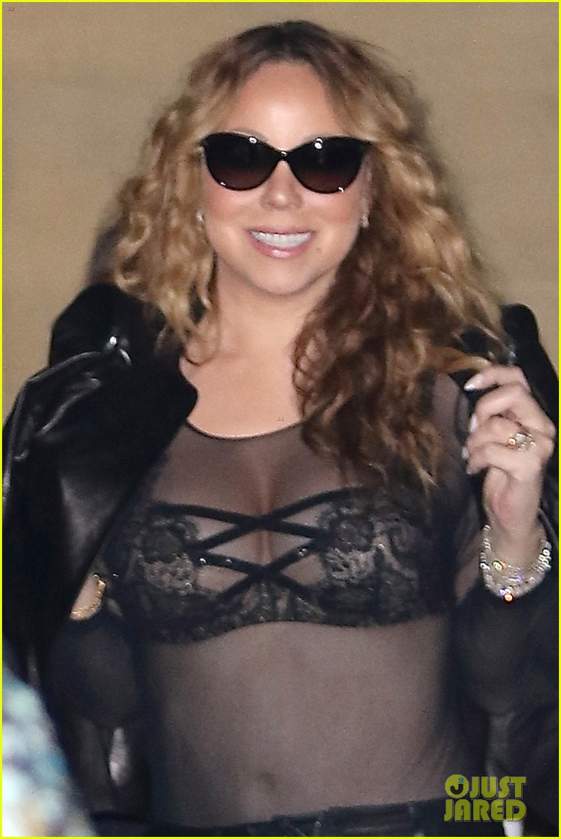 mariah carey goes totally sheer while out to dinner 08