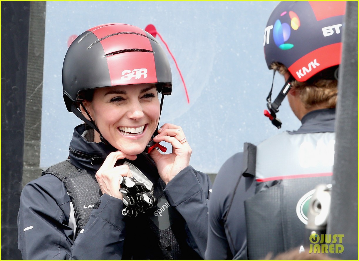 Kate Middleton Visits Ben Ainslie Racing's America's Cup Base To Launch ...
