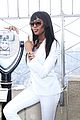 naomi campbell shows her support for red nose day at empire state building 20