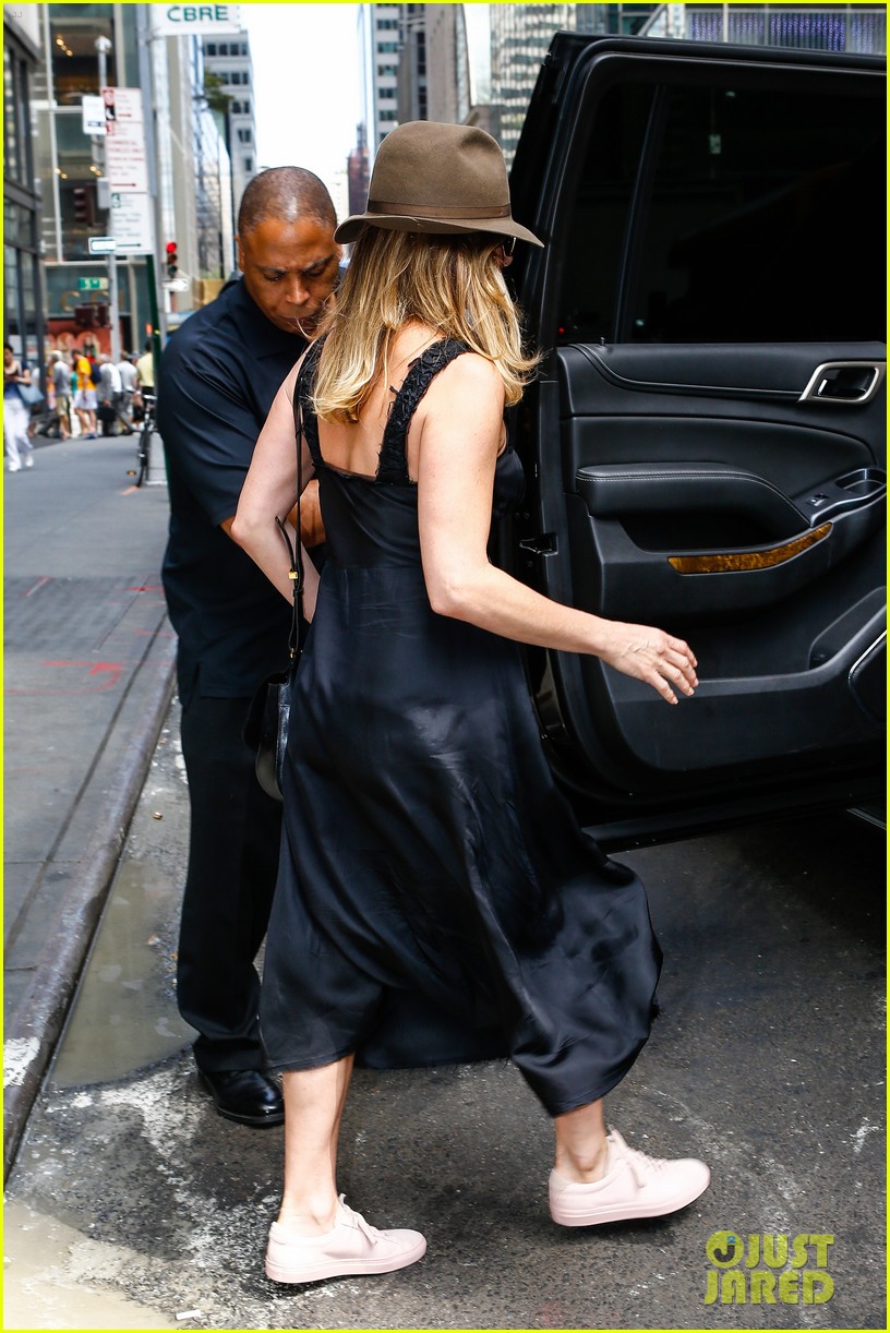 jennifer aniston justin theroux step out separately nyc 173693452