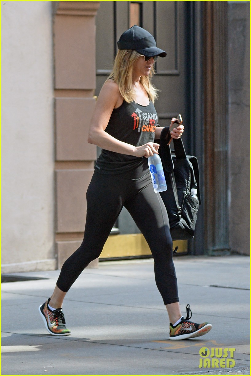 jennifer aniston justin theroux step out separately nyc 233693458
