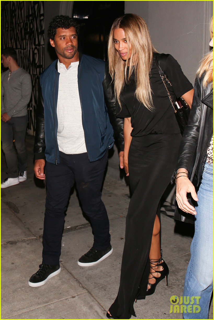 ciara russell wilson have a hote date night at craigs 153691314