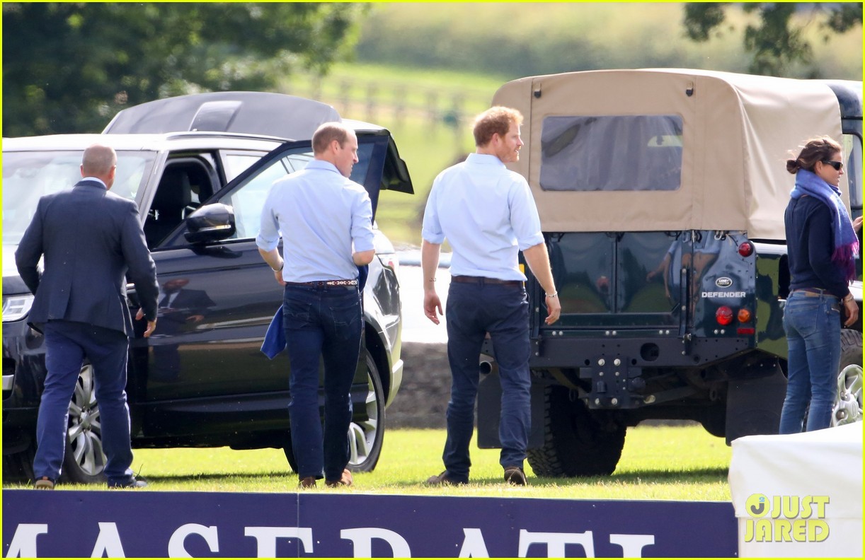 prince harry cheers on william polo 263686263