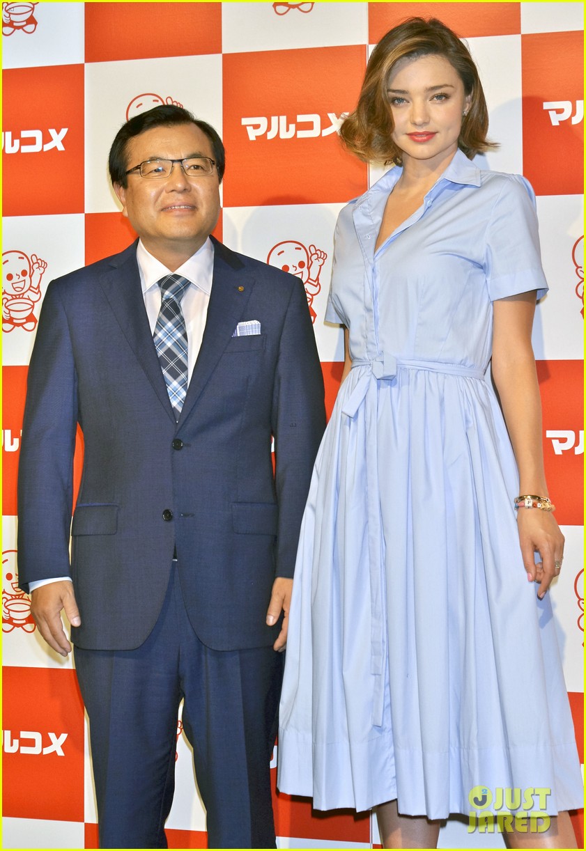 Miranda Kerr Shows Off Cooking Skills At Marukome Miso Launch 