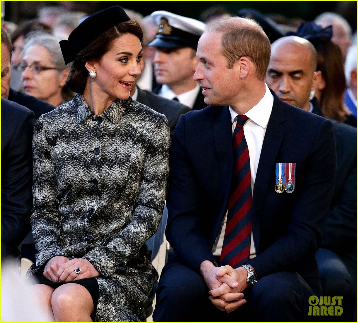 Kate Middleton & Prince William Commemorate WWI Battle with Prince