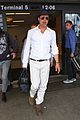 brad pitt wears all white for his lax arrival 11