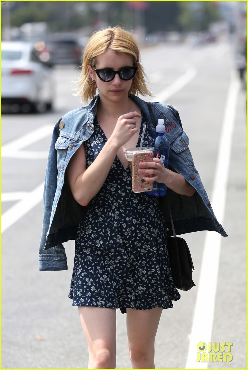 emma roberts steps out with a mystery man in west hollywood 17