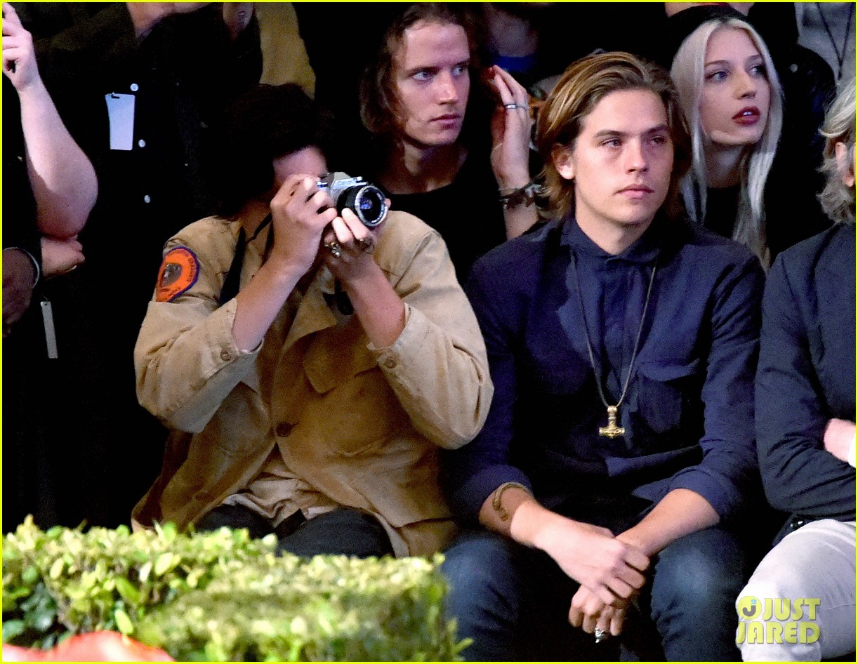 cole dylan sprouse kanye west kendall jenner tyler creator la show 033680240