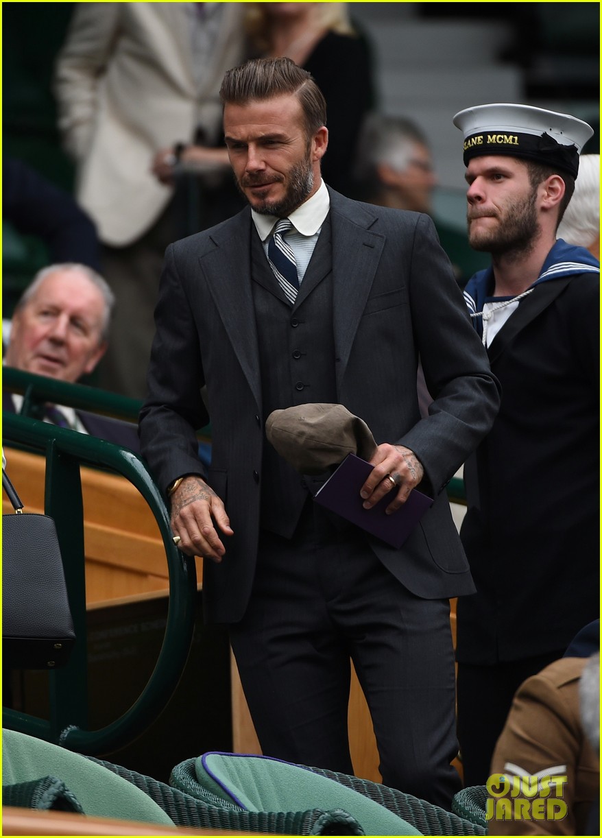 David Beckham Takes His Mom to the Wimbledon Championships: Photo ...