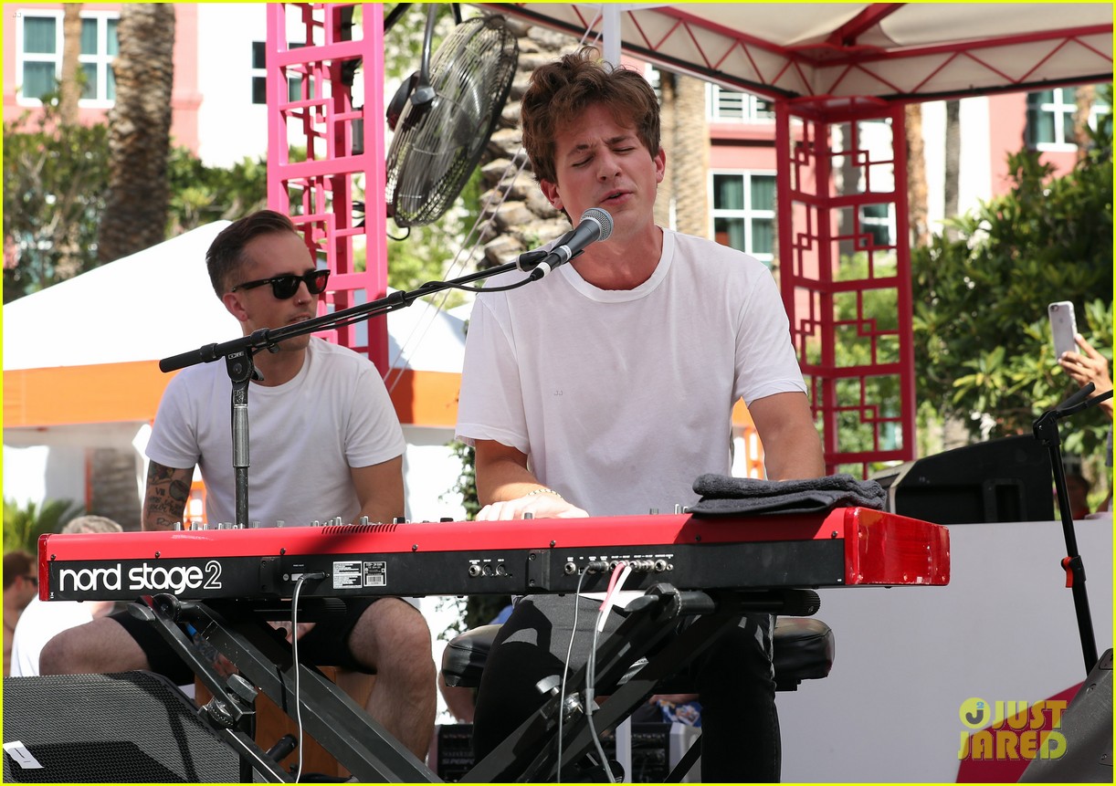 Charlie Puth Hits Pool After Performance In Vegas: Photo 3708784 ...