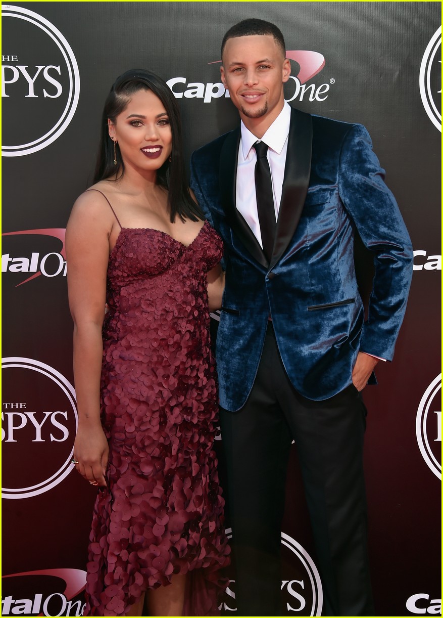 stephen curry wife ayesha espys 2016 red carpet 093705773